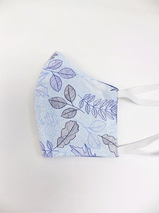 Feuillage bleu et noir