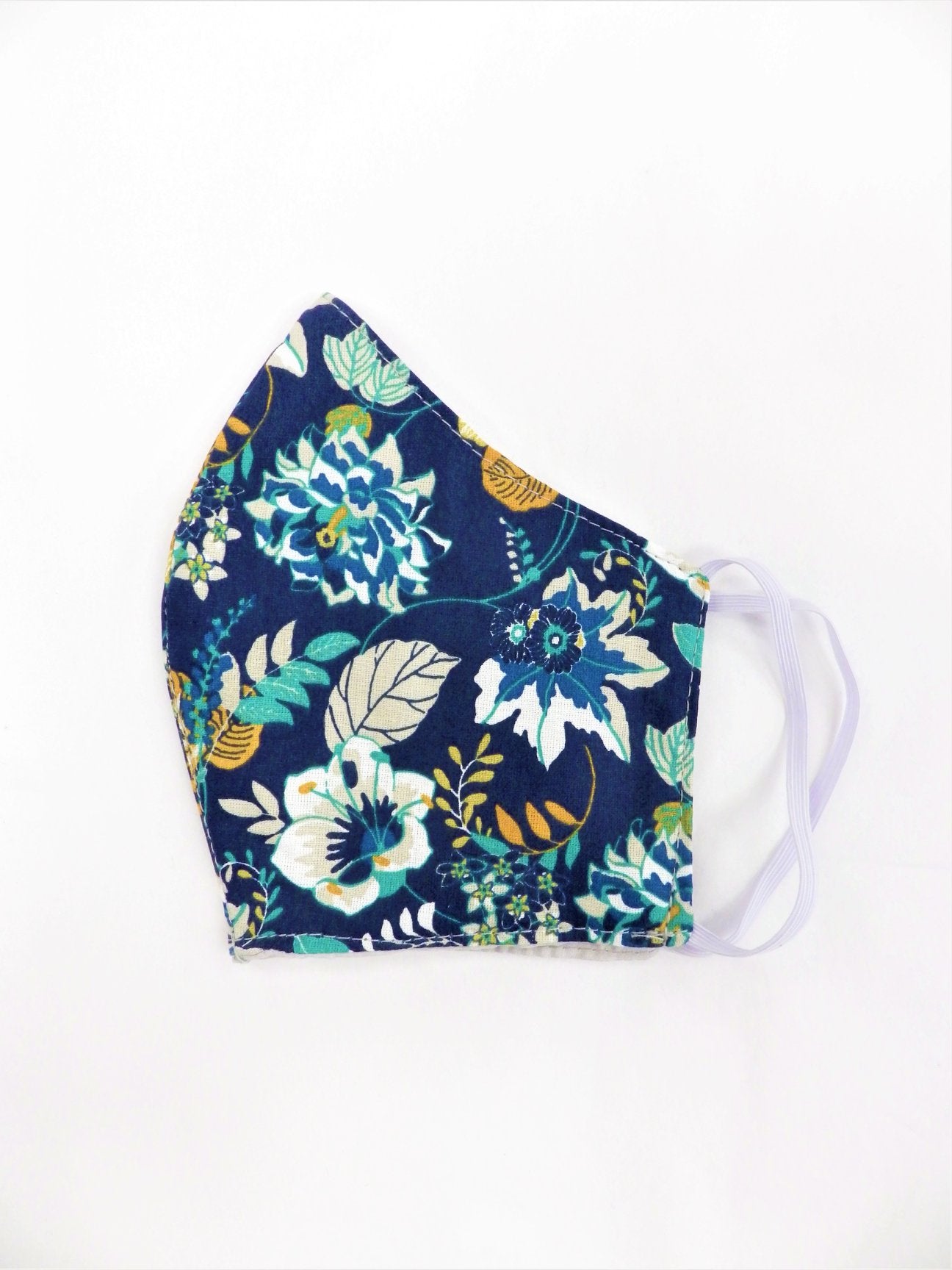 Feuillage tropical blanc