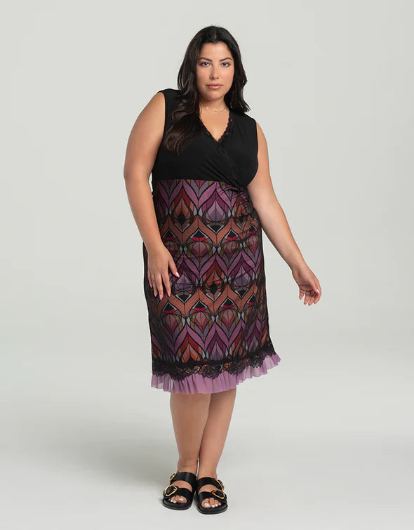 Robe Farrah - Lilas -  Kollontaï - 12-440