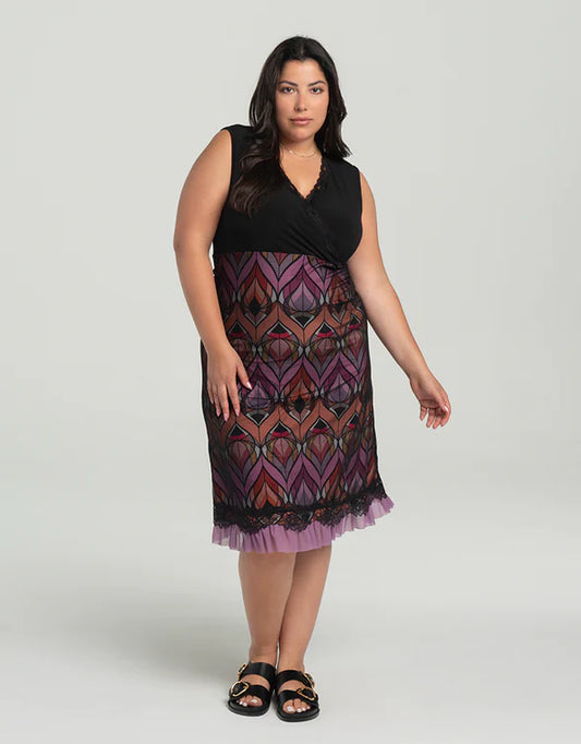 Robe Farrah - Lilas -  Kollontaï - 12-440