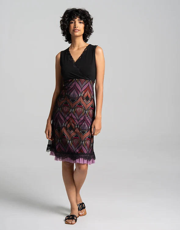 Robe Farrah - Lilas -  Kollontaï - 12-440