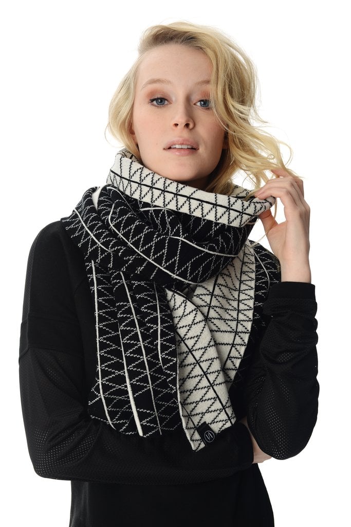 Foulard Valou Blanc et Noir - Schwiing