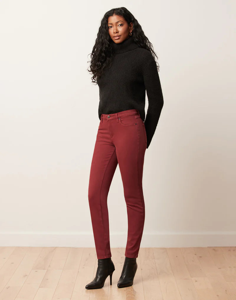 RACHEL JEANS - SLIM FIT - RUBY WINE - 30'' Inseam - Yoga Jeans