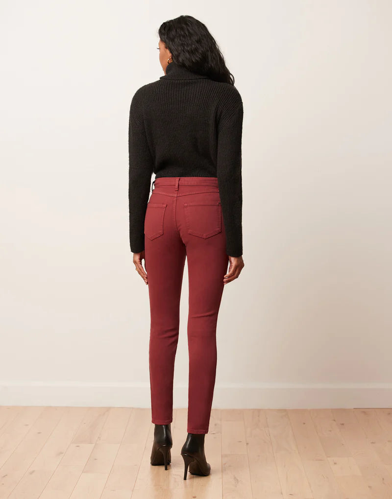 RACHEL JEANS - SLIM FIT - RUBY WINE - 30'' Inseam - Yoga Jeans