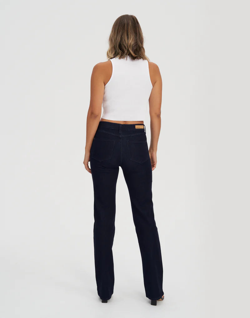 CHLOÉ - Coupe Droite -Taille Classique- Prague - Entrejambe 34''-  Yoga Jeans