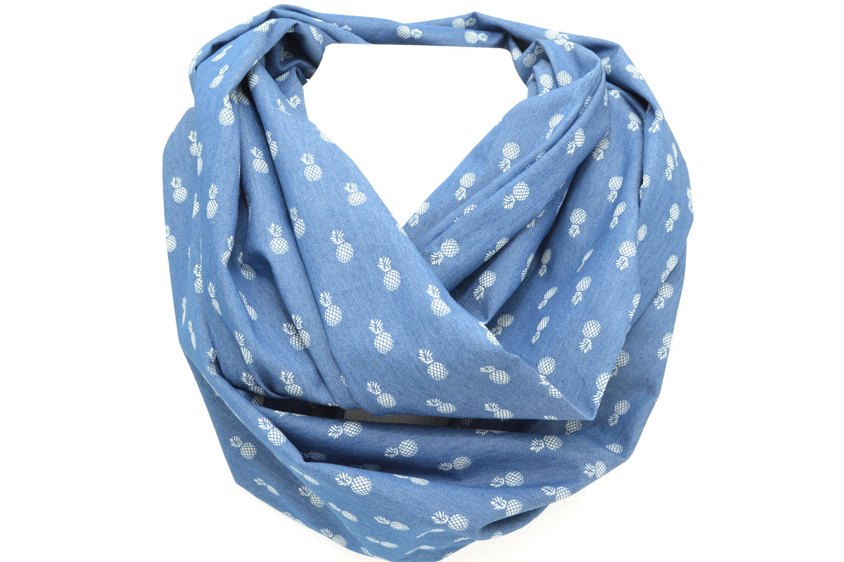 Foulard Baluchon jeans ananas