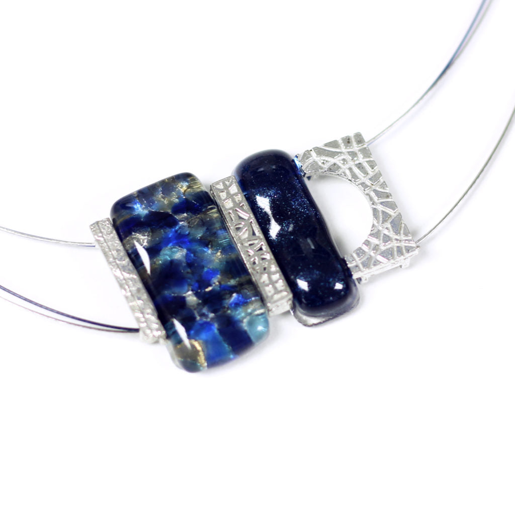 Collier pendentif Mosaïk - 6 couleurs offertes - Créart