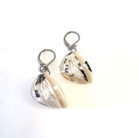 Boucles d'oreilles coquillage RA44 - Rouge Aventure