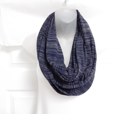 Foulard Baluchon rayures bleues