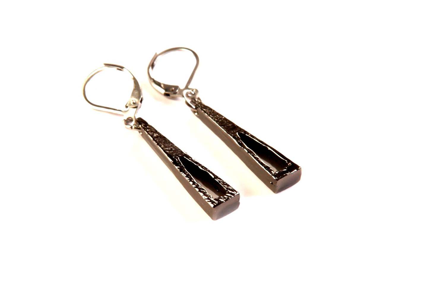 Triangle Tipi 27mm Ear Hanging - Red Jewelry