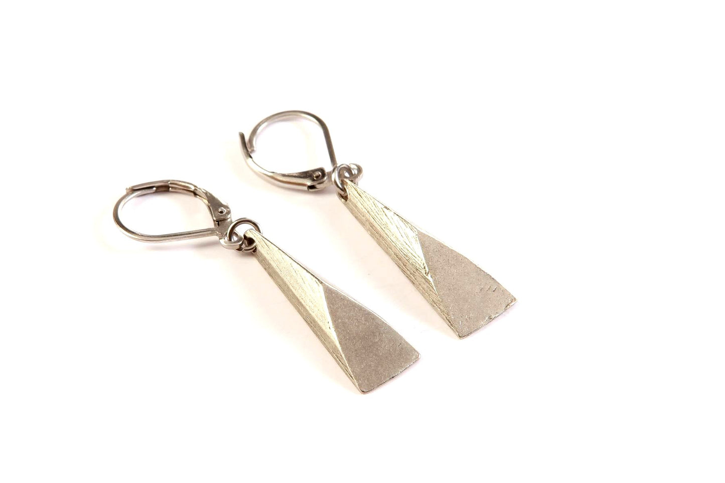 Triangle 3-Sided Ear Hanging - Red Jewelry