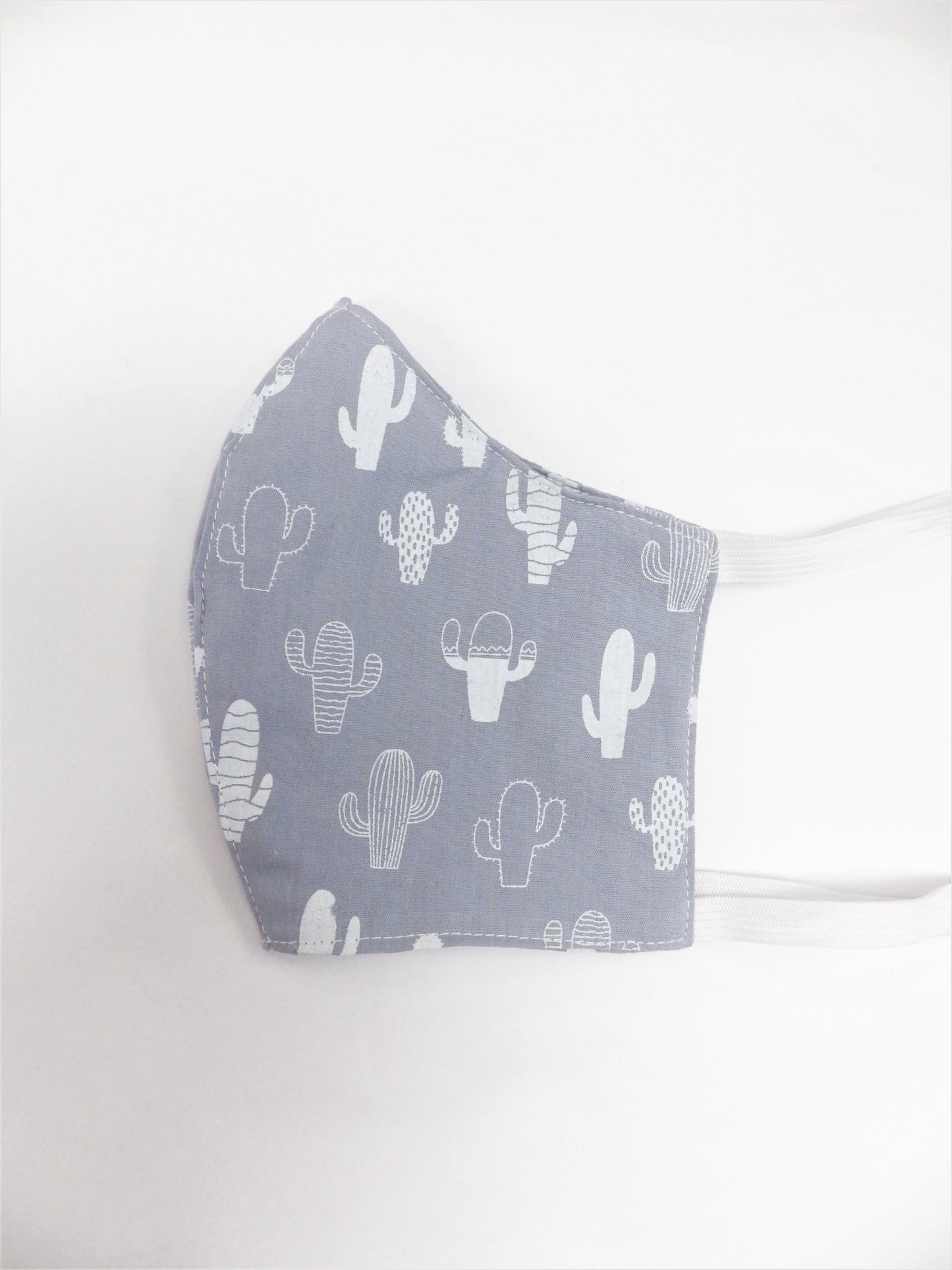 Gris & cactus blancs