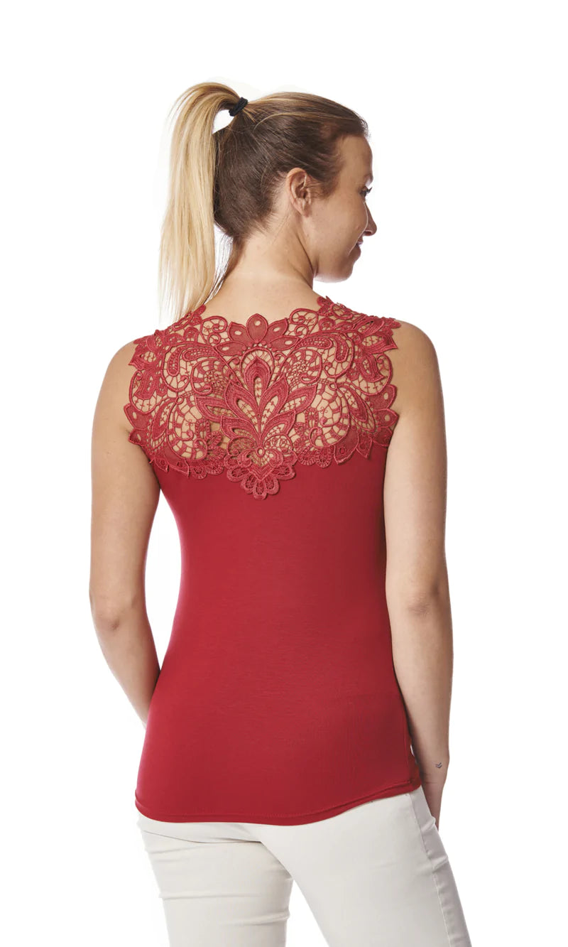 Camisole Teri 5501 - rouge - Arianne