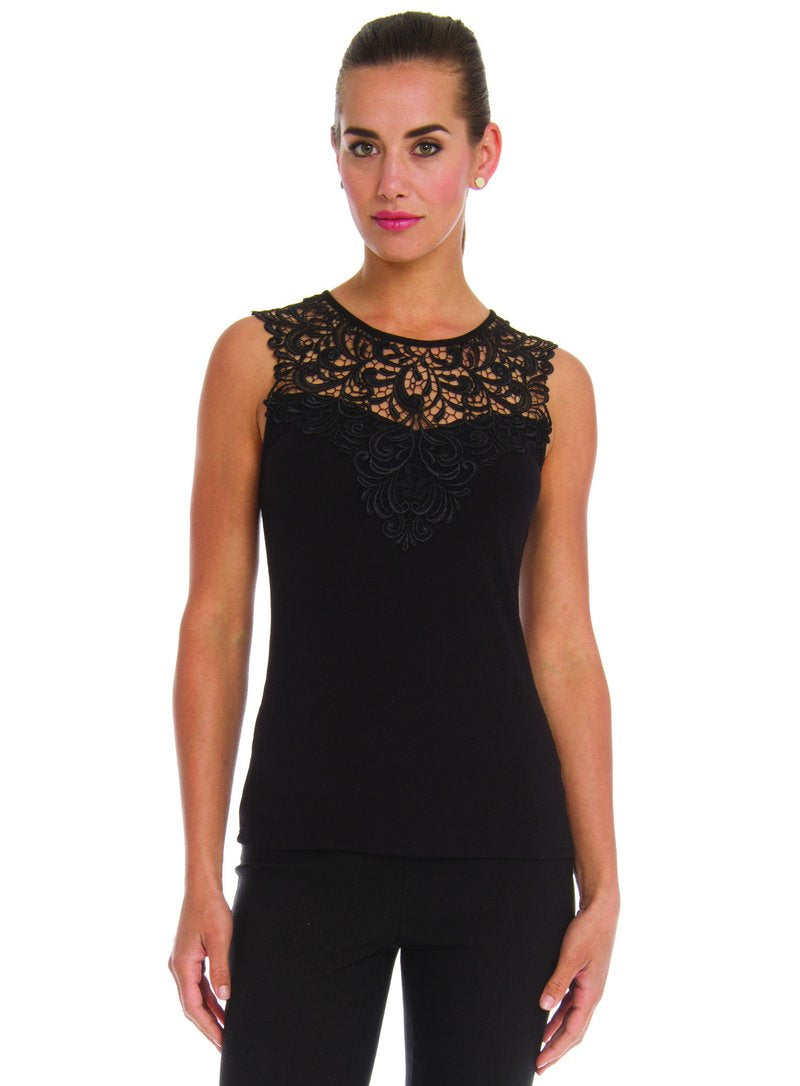 Camisole Teri Noir 5506 - Arianne