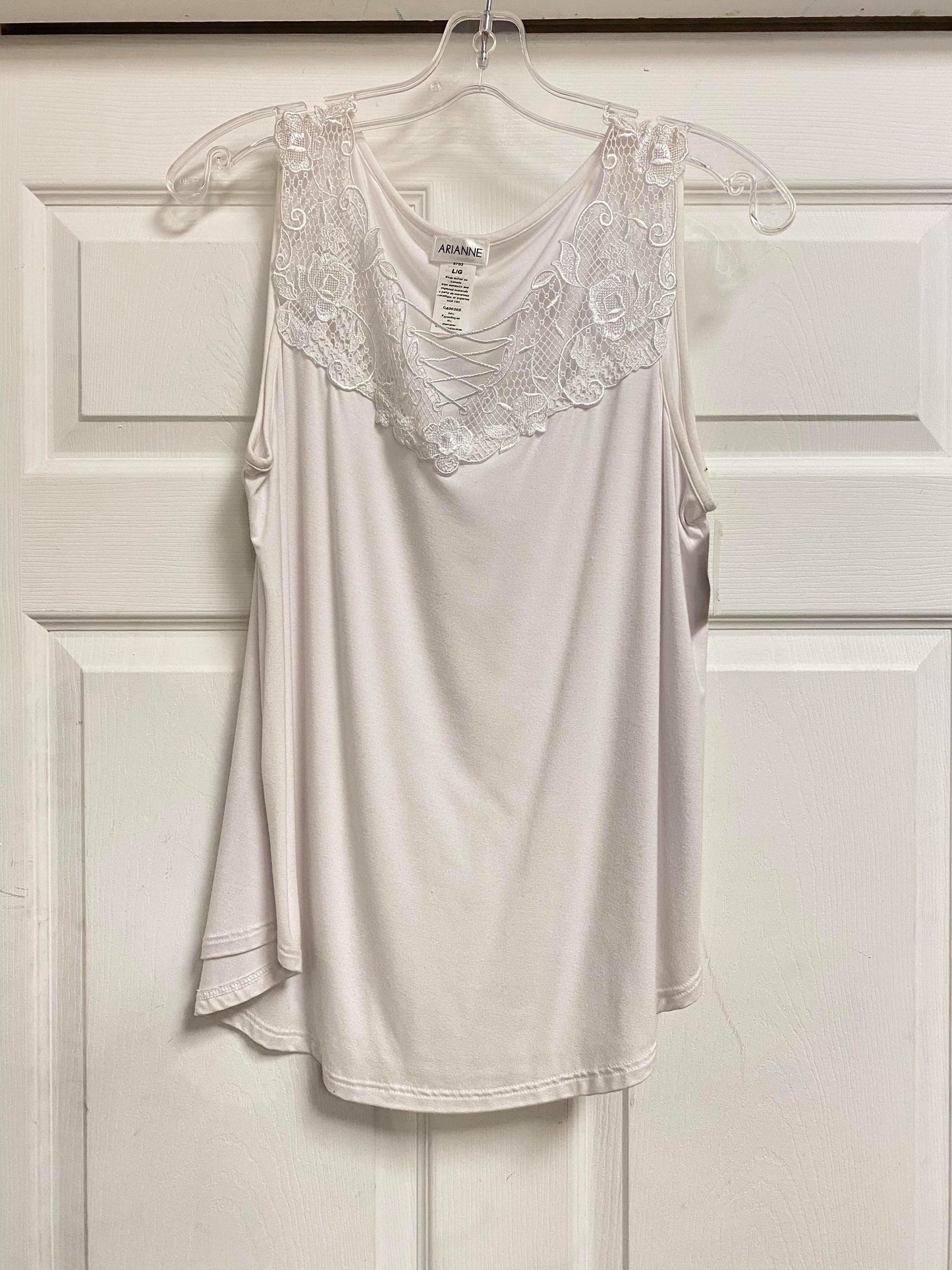 Camisole Teri Blanc 5753 - Arianne