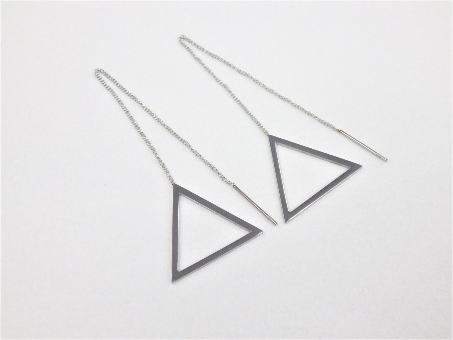 BO Chaine Triangle Suspendu Inox - Rouge Inox