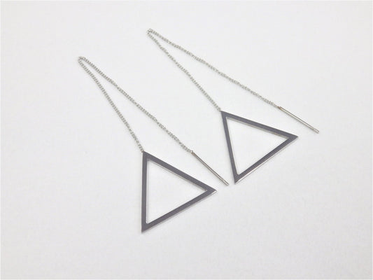 BO Chaine Triangle Suspendu Inox - Rouge Inox