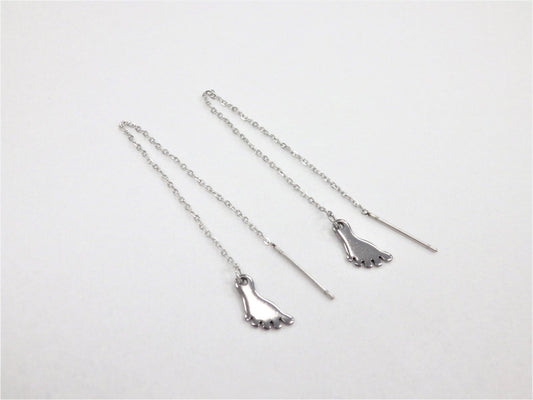 BO Chaine Suspendu Pied - Rouge Inox