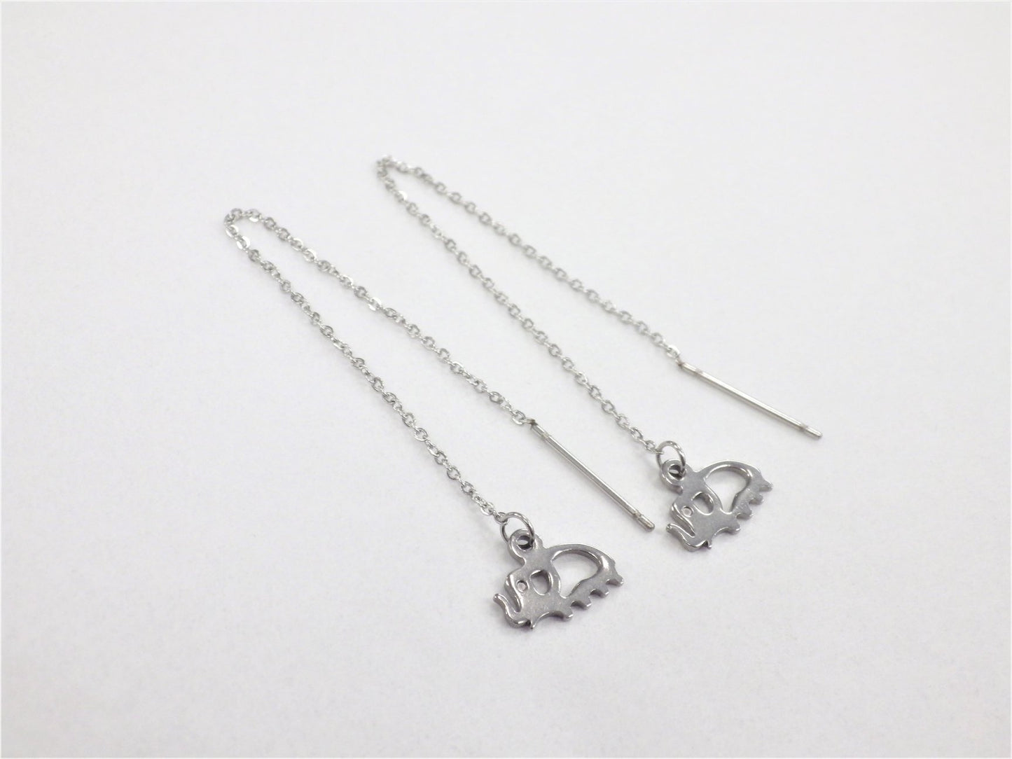 BO Chaine Suspendu Éléphant - Rouge Inox