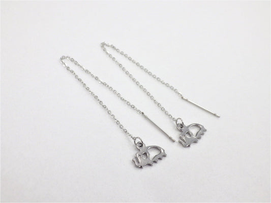 BO Chaine Suspendu Éléphant - Rouge Inox