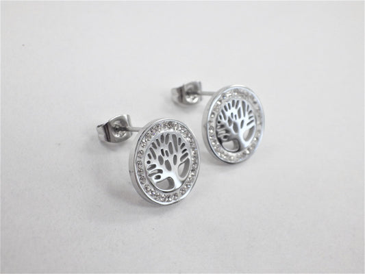 BO Arbre Zircon Inox - Rouge Inox