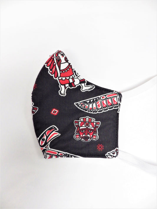 Noir & motifs amérindiens