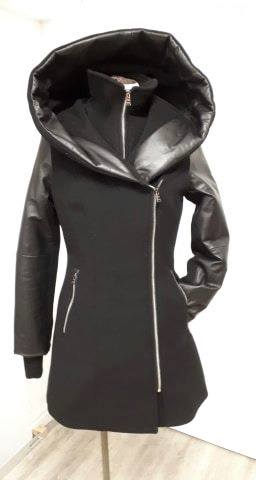 Manteau Sofia Noir Sicily