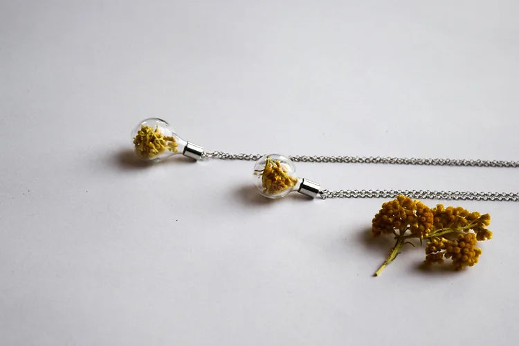 Pendentif Fleur Immortelle - Asha