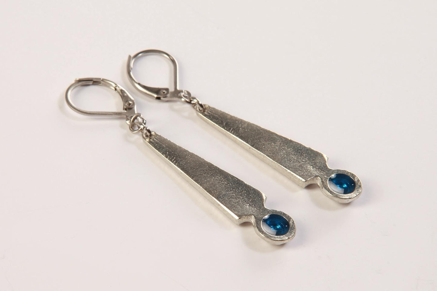 Suspendues à l'oreille Exclamation Naturel - Rouge Bijoux