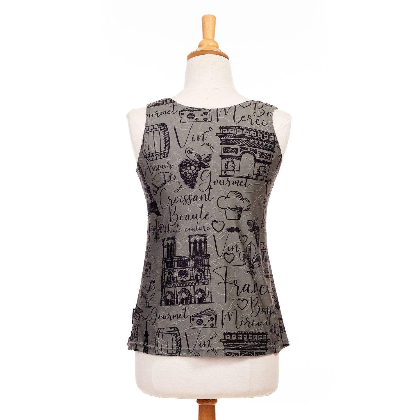 Claire reversible camisole - Paris khaki - Nothing is Lost