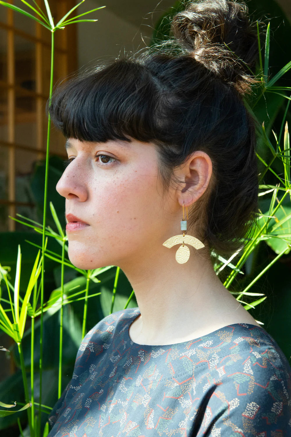 Boucles d'oreilles Pampa - Amazonite - Kazak