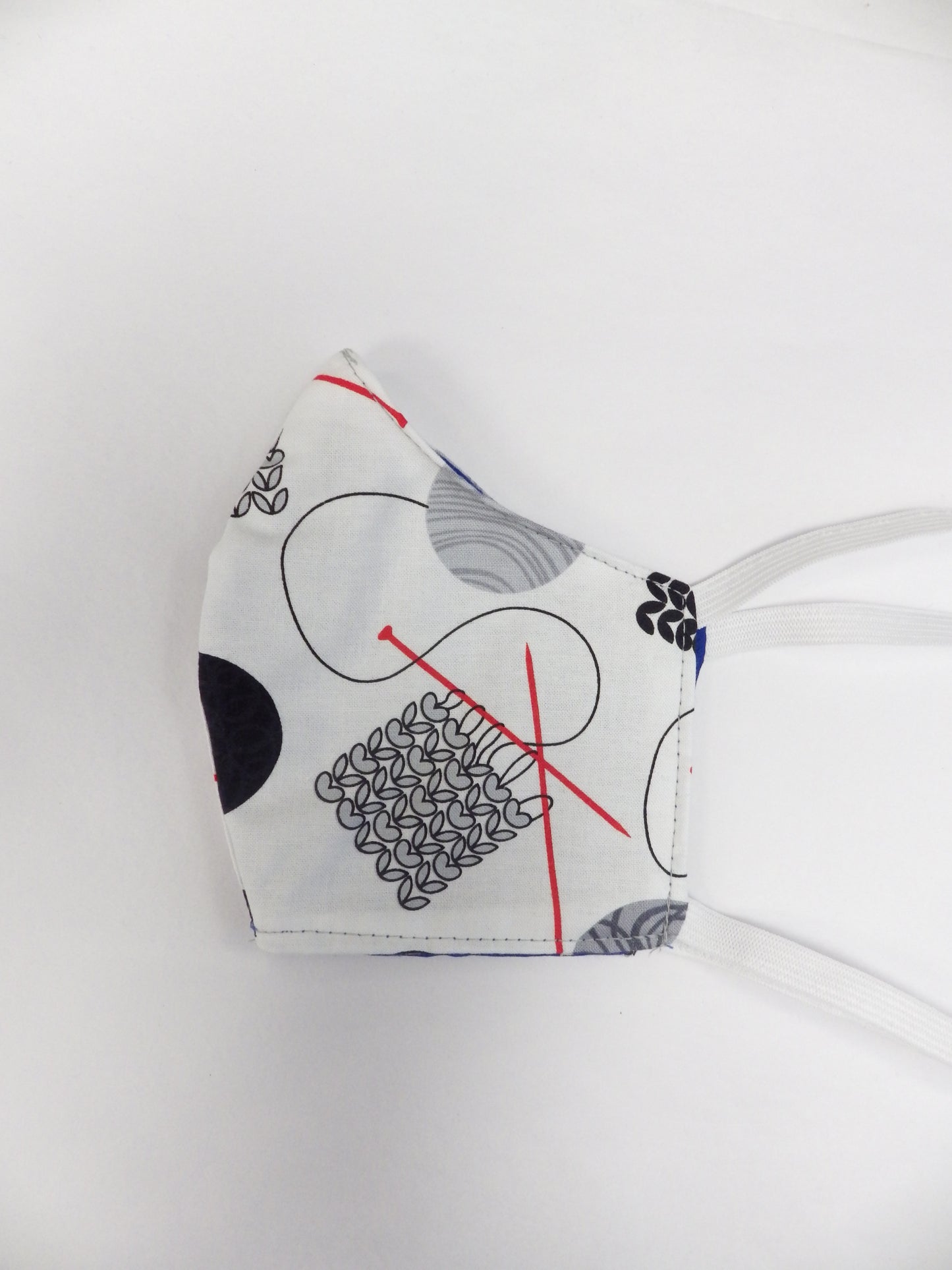 Blanc & tricot de laine