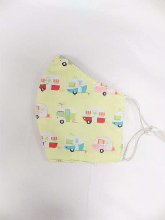 Jaune & roulottes de camping