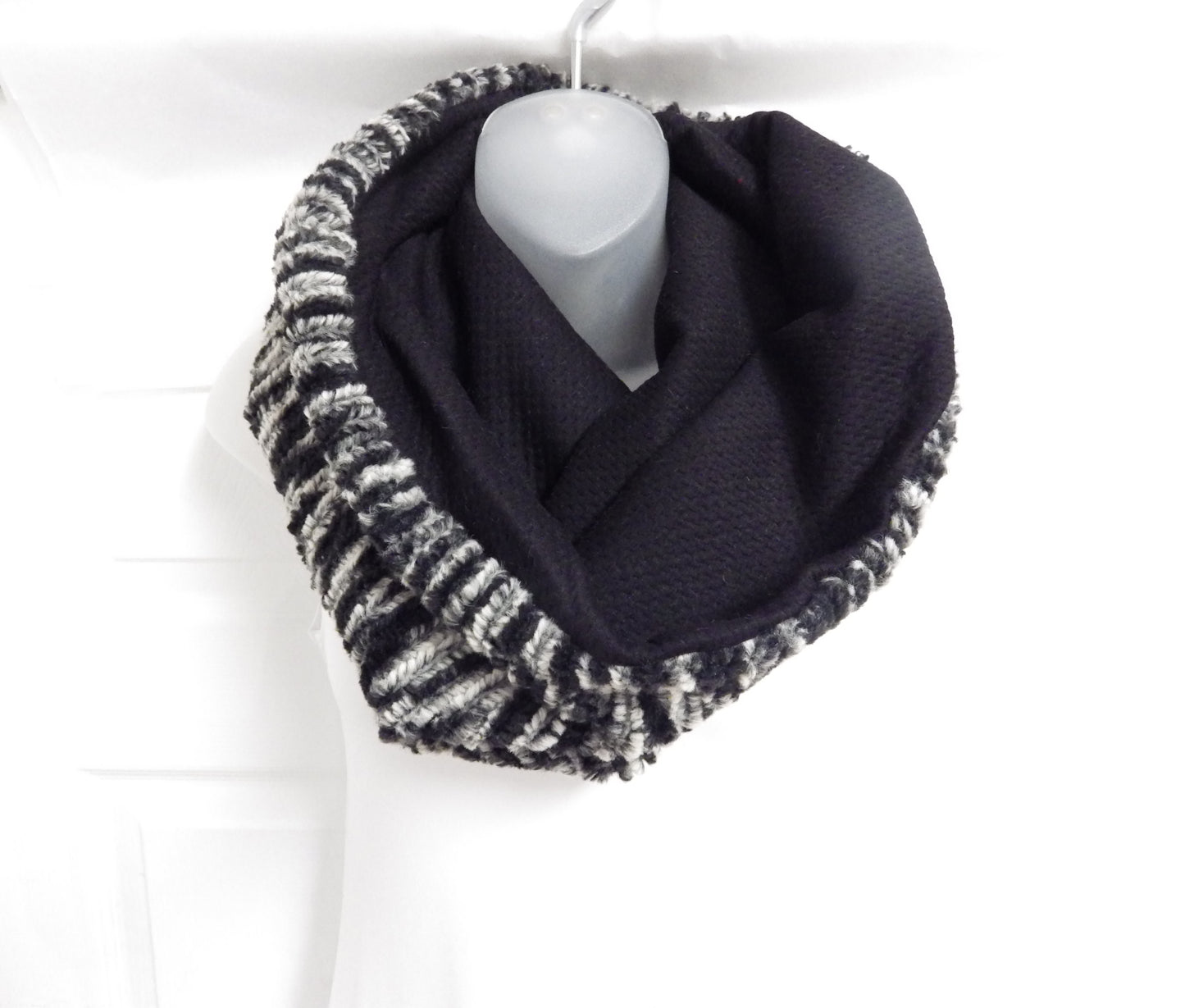 Foulard tube Baluchon imitation fourrure