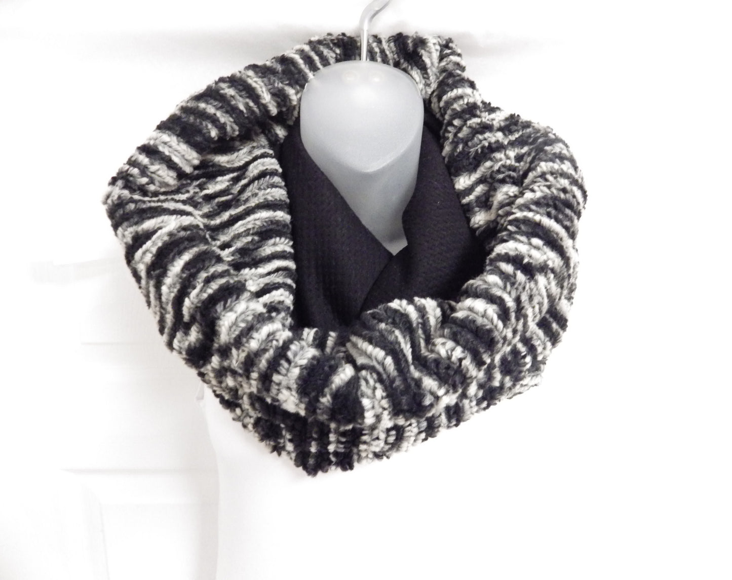 Foulard tube Baluchon imitation fourrure