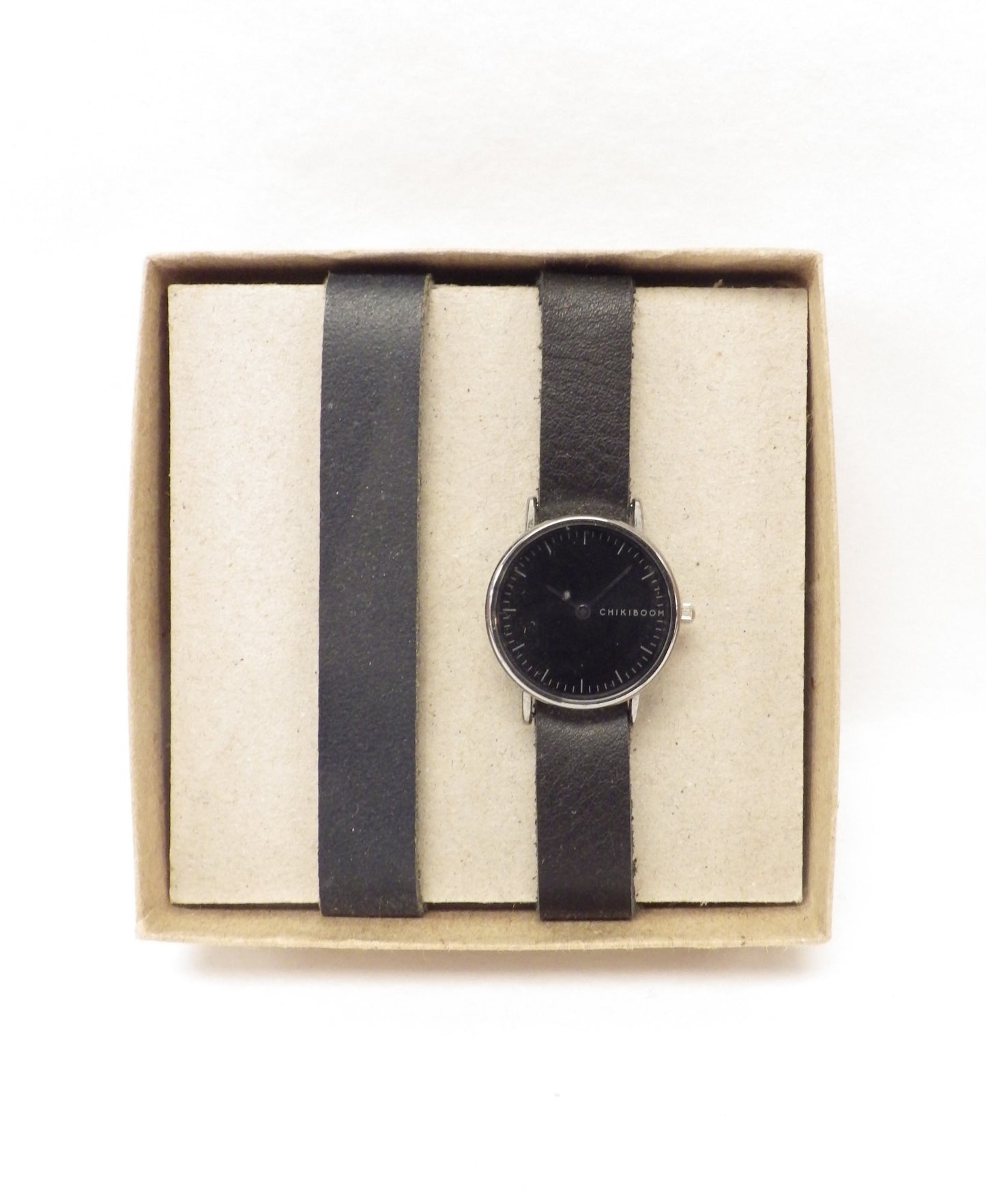 Chikiboom black and navy watch duo