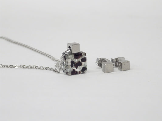 Ensemble carré noir - Créart