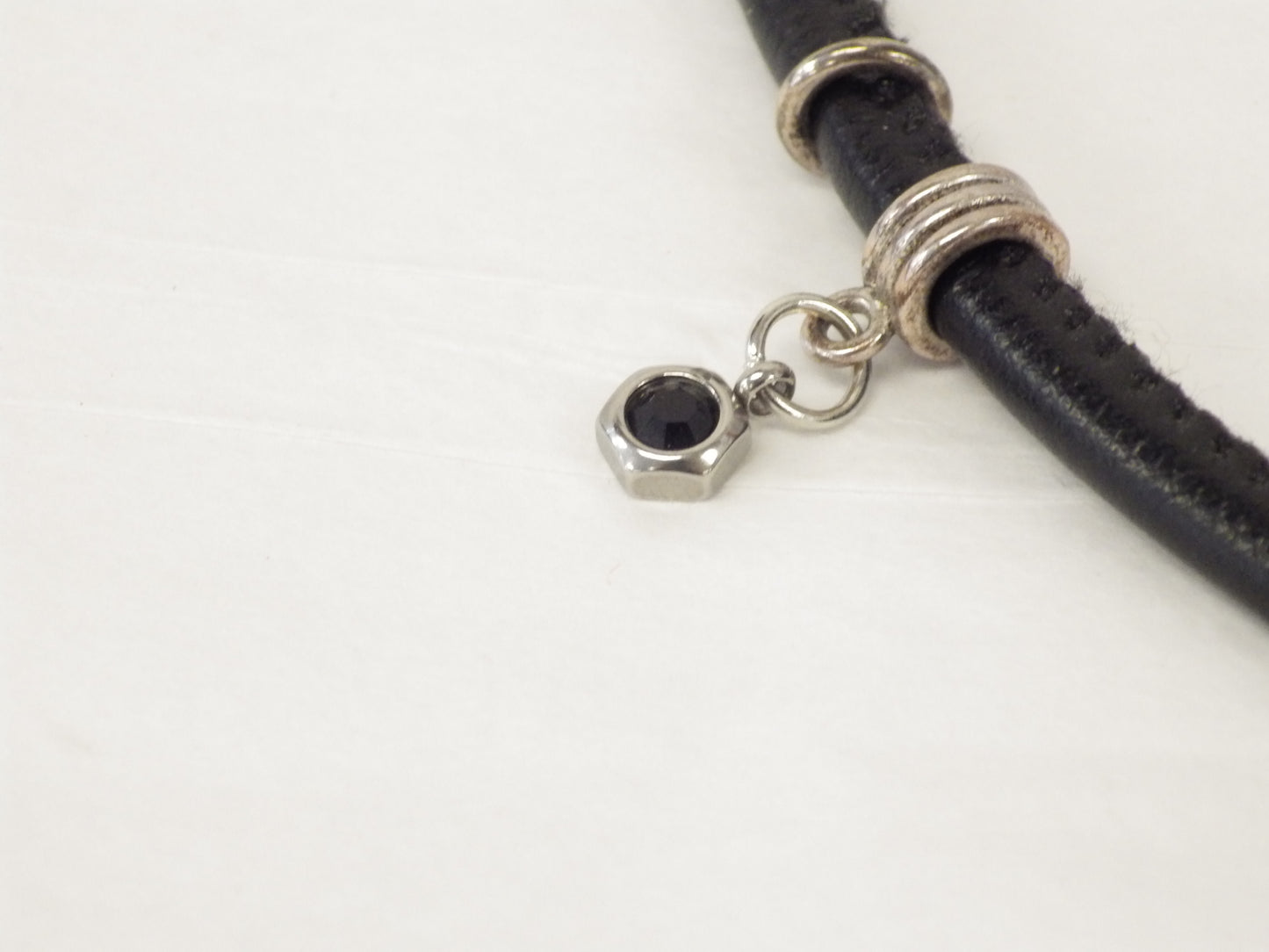 Collier/Bracelet avec file large - MJ Bijoux