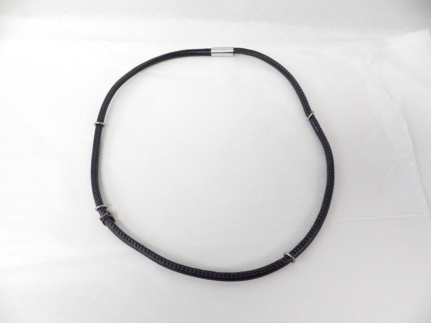 Collier/Bracelet avec file large - MJ Bijoux