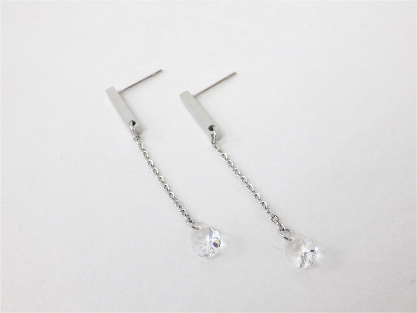 Boucles d'oreilles Simply Light Cristal - Créart