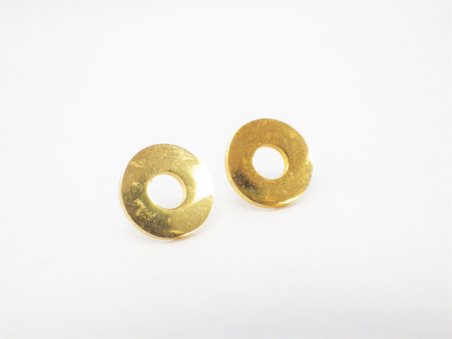 BO Petites Rondes Inox Or - Rouge Inox