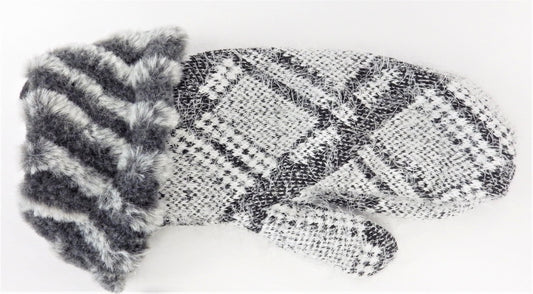 Mitaine hiver poilu - Baluchon