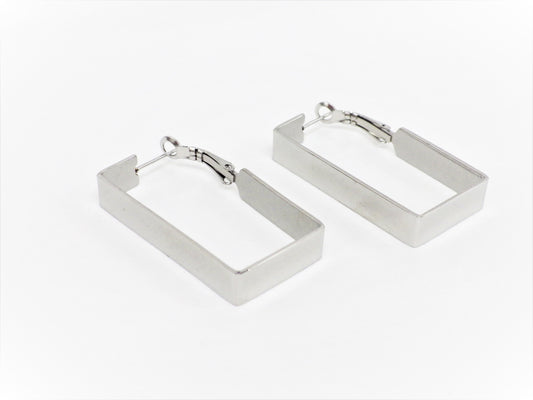 BO Large rectangle Inox - Rouge Inox