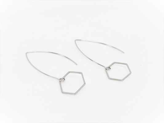 BO Tige avec Hexagone Inox - Rouge Inox