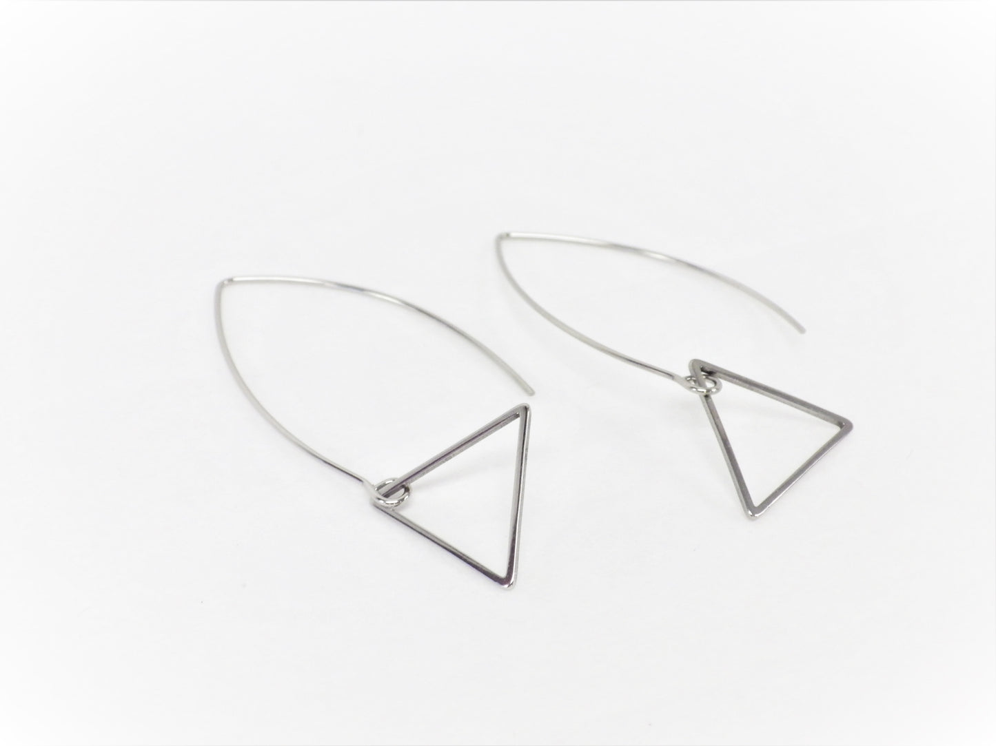 BO Tige avec Triangle Inox - Rouge Inox