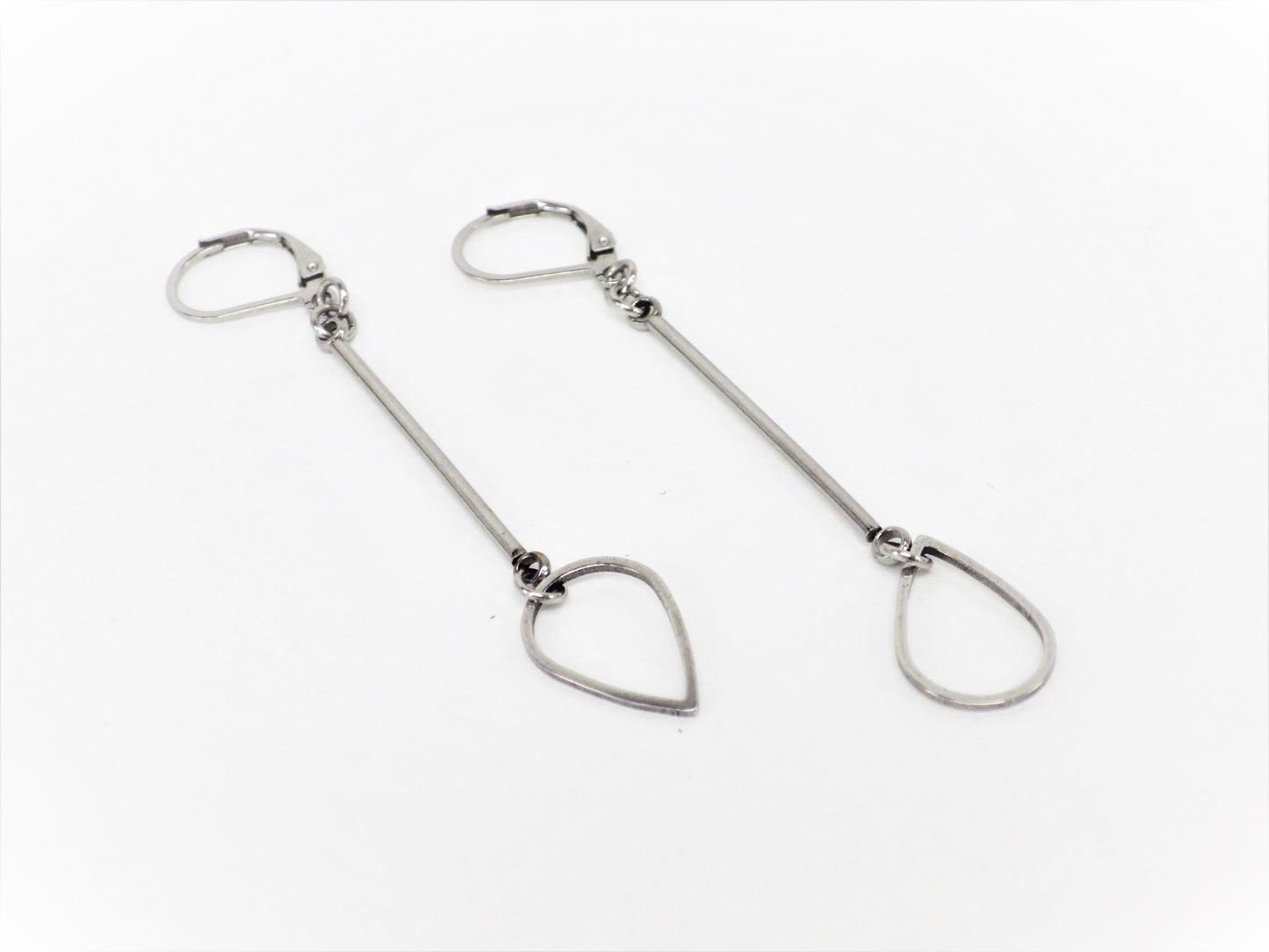 BO Larme et Tige Inox - Rouge Inox