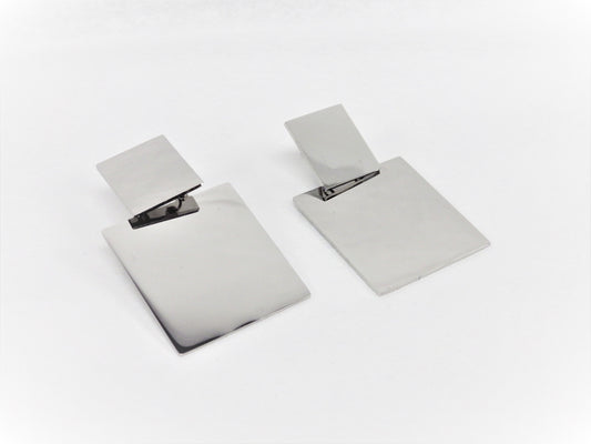 BO Carré double suspendus Inox - Rouge Inox