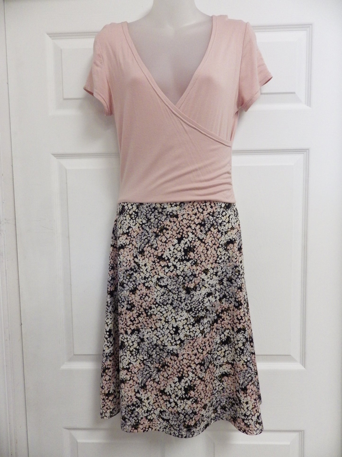 Robe flore rose - Ann Design