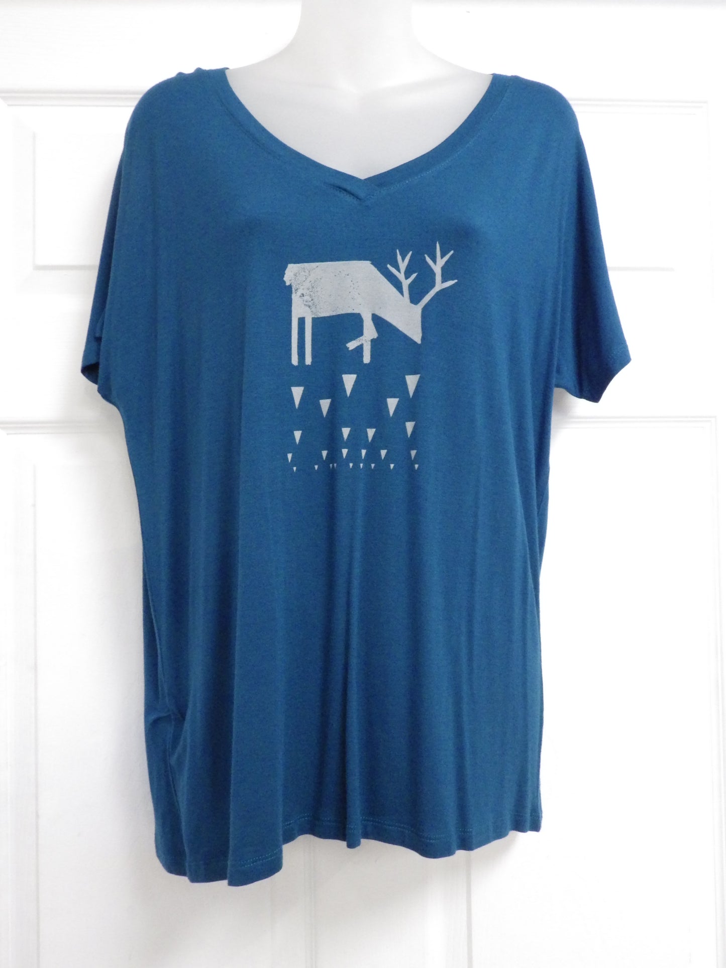 Chandail cerf sage - Bonnetier