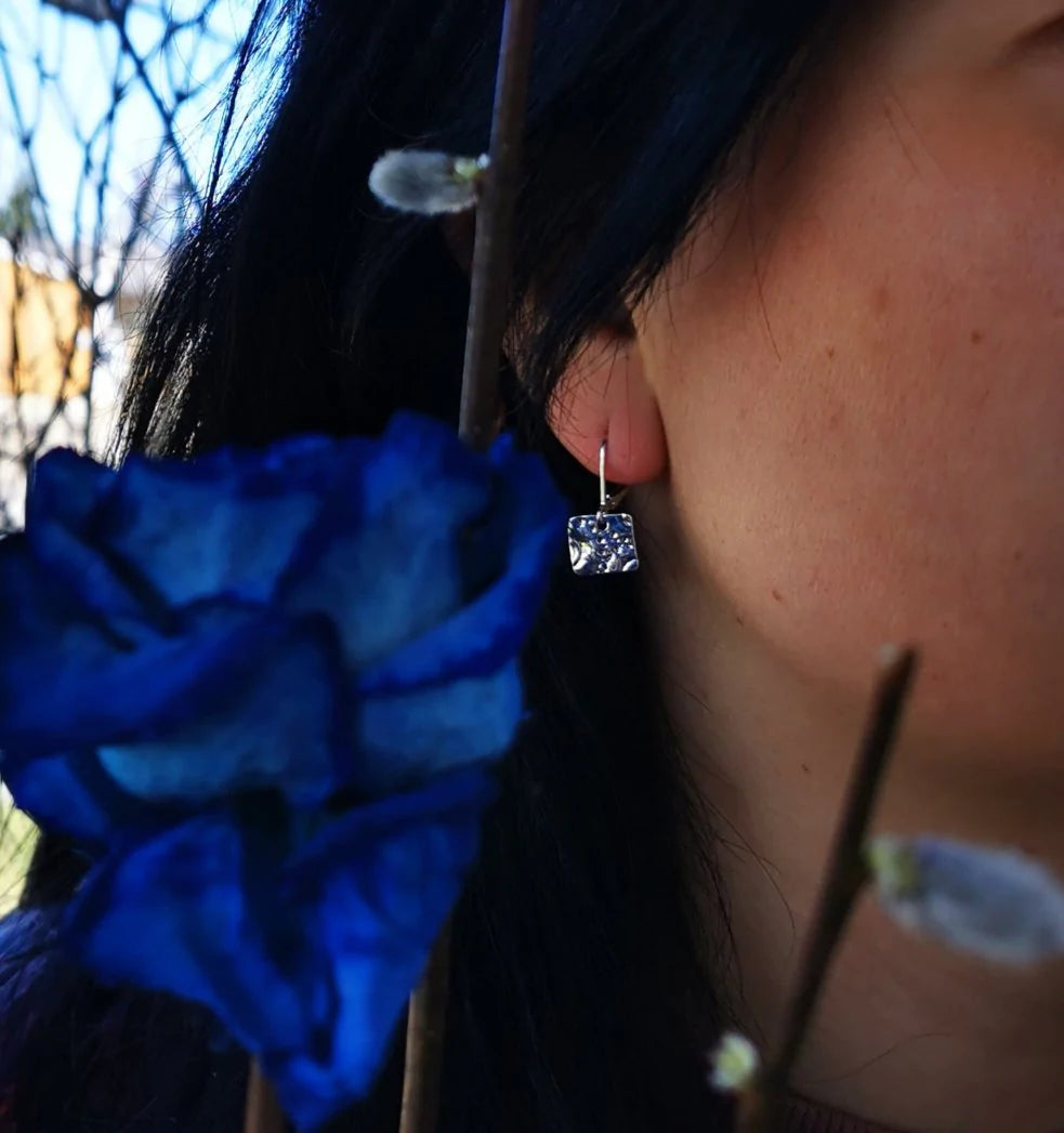 Boucles d'oreilles Petits carrés - Marie-Ève Bordeleau